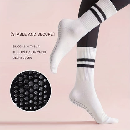 Orena 3-Pack Women's Anti-Slip Yoga Socks