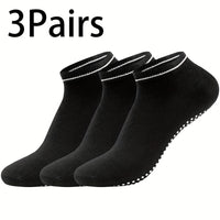 3 Pairs Black