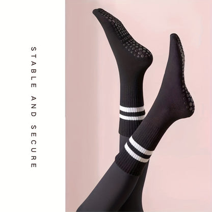 Orena 3-Pack Women's Anti-Slip Yoga Socks