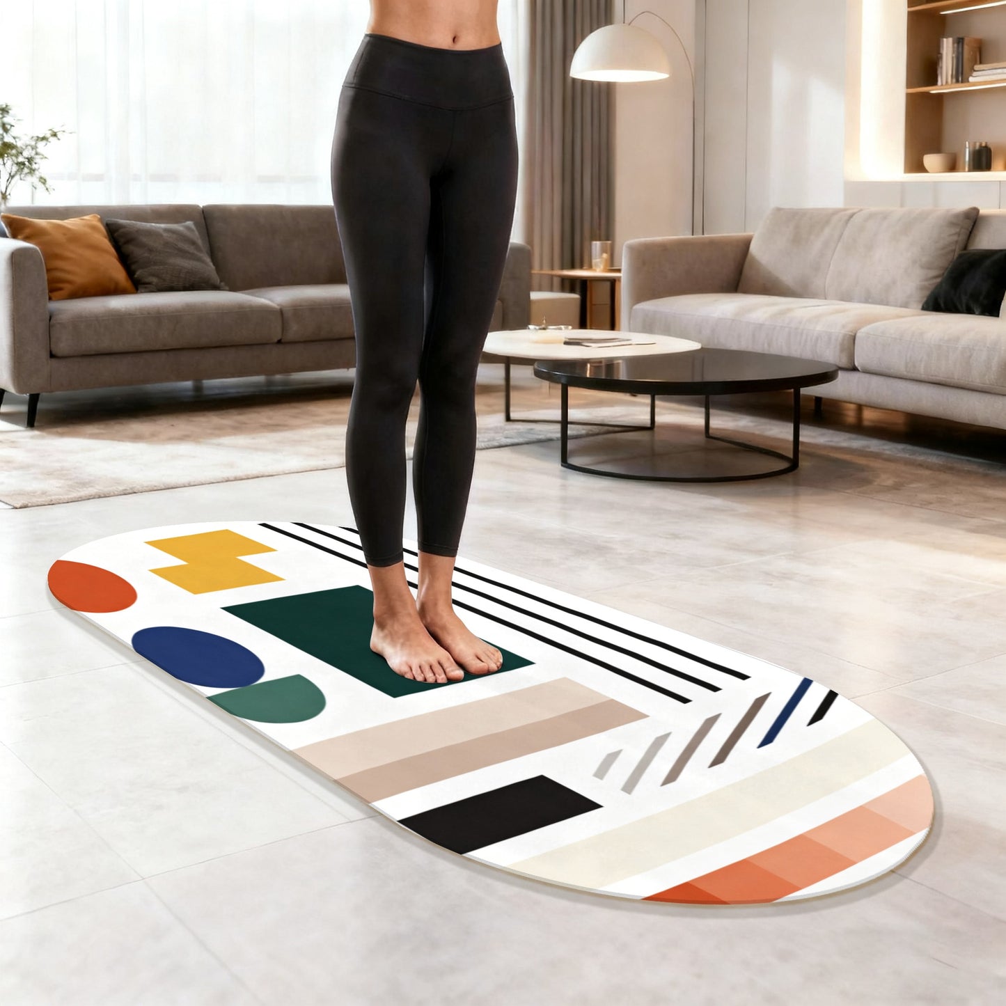 Extra Long Arc Yoga Mat